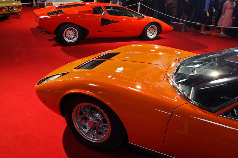 Miura and Countach